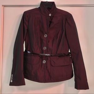 BURBERRY Jacket Size 8EU or 10US Red Reflective color